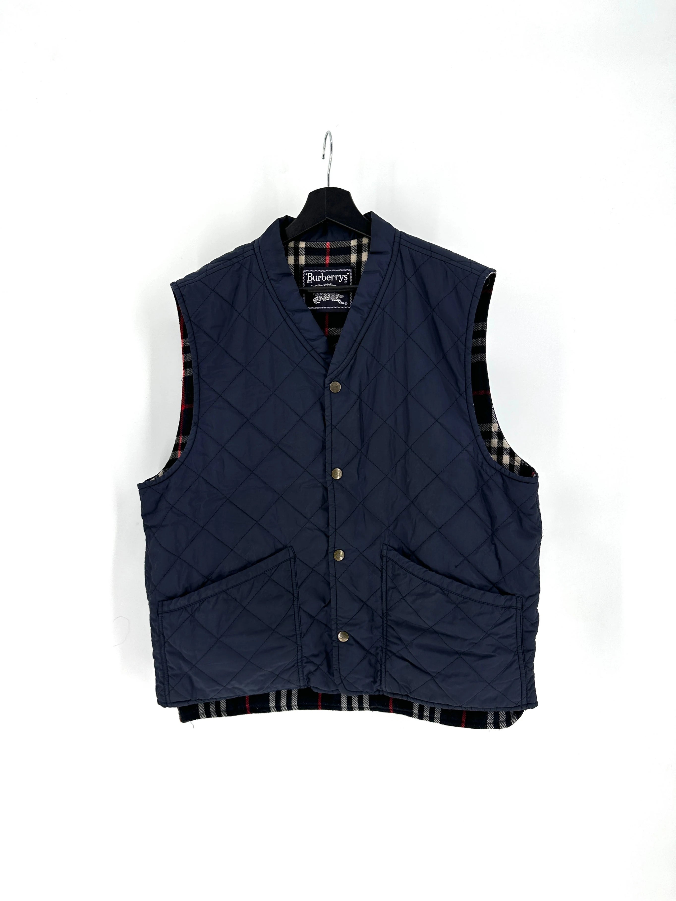 Vintage Burberry Vest - M